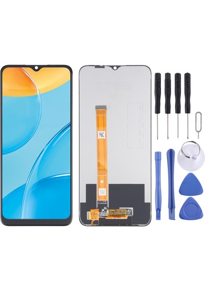 Digitizer Tam Montajlı Oppo Realme 7i Için Tft LCD Ekran (Global) (Yurt Dışından)