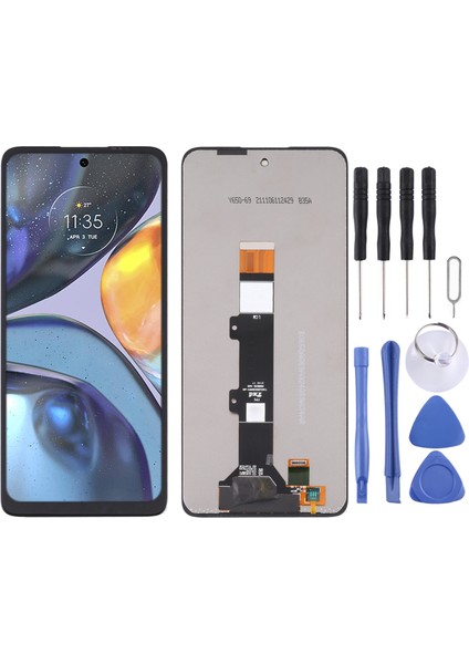 Motorola Moto G22 Için Dijitalleştirici Tft LCD Ekran - Çok Renkli (Yurt Dışından)