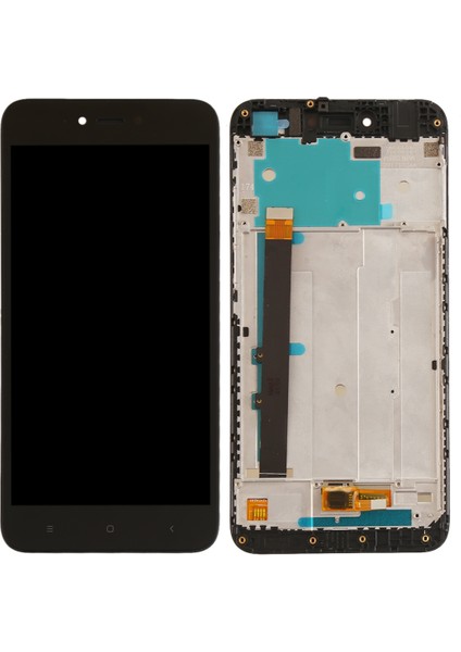 Xiaomi Redmi Için Tft LCD Ekran Not 5A Dijitalleştirici Tam Montaj Çerçeveli - Siyah (Yurt Dışından)
