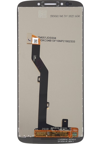Motorola Moto E5 Için Dijitalleştirici Tft LCD Ekran - Siyah (Yurt Dışından)