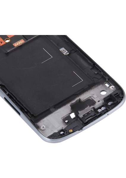 LCD Ekran (4.65 Inç Tft) + Galaxy Sııı / I9300 (Beyaz) Için Çerçeveli Dokunmatik Panel (Yurt Dışından)
