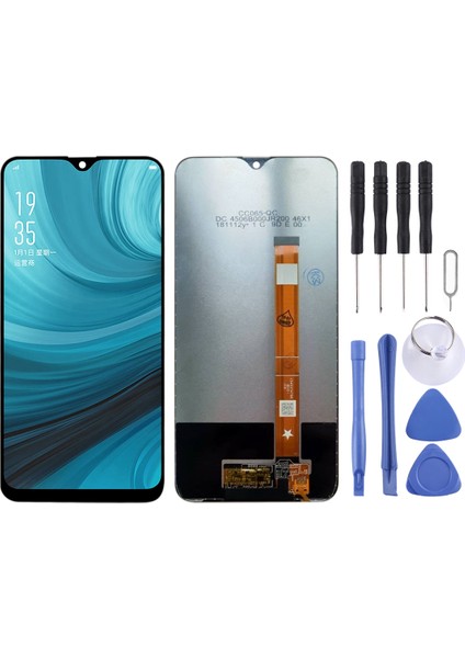 Oppo A7 / A5S / Ax7 / A7N / A12 / Ax5 Için Tft LCD Ekran Sayısallaştırıcı Tam Montaj (Siyah) (Yurt Dışından)