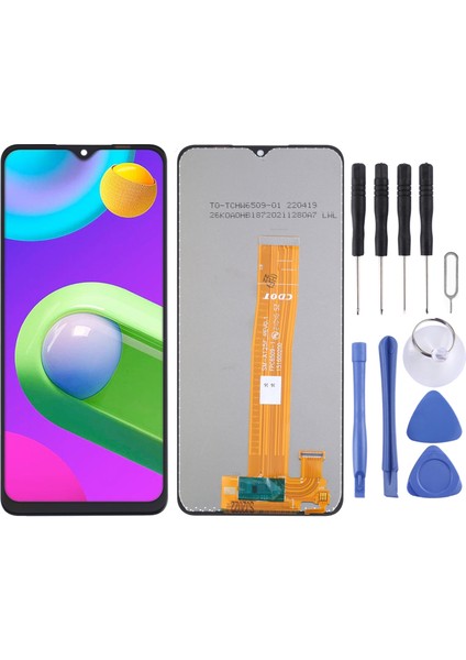 Samsung Galaxy Için LCD Ekran M02 SM-M022F Dijitalleştirici Tam Embly (Yurt Dışından)