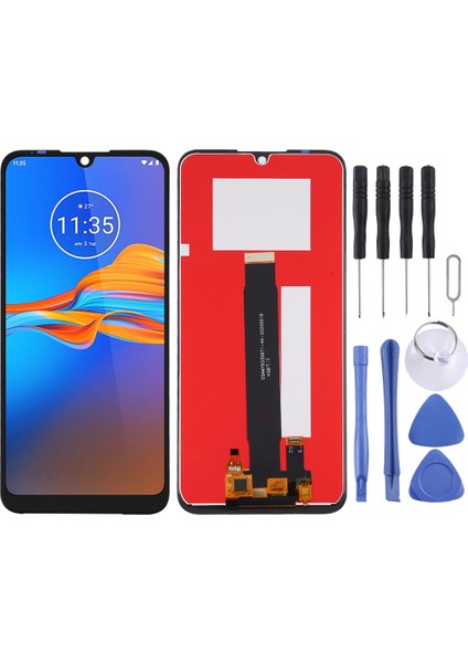 Motorola Moto E6 Için Dijitalleştirici Tft LCD Ekran - Çok Renkli (Yurt Dışından)