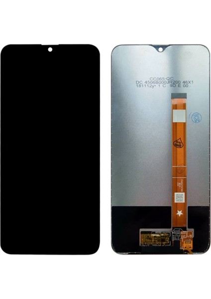 Oppo A7 / A5S / Ax7 / A7N / A12 / Ax5 Için Tft LCD Ekran Sayısallaştırıcı Tam Montaj (Siyah) (Yurt Dışından)