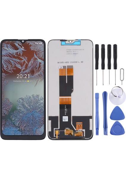 Nokia G10 / G20 Için Tft LCD Ekran Dijitalleştirici Tam Montaj (Siyah) (Yurt Dışından)
