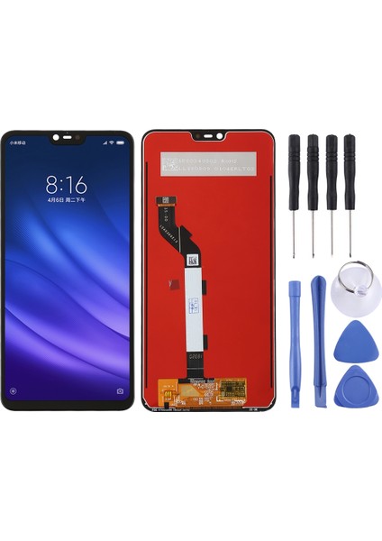 Tft LCD Ekran Xiaomi Mi 8 Lite Sayısallaştırıcı Tam Montaj - Siyah (Yurt Dışından)