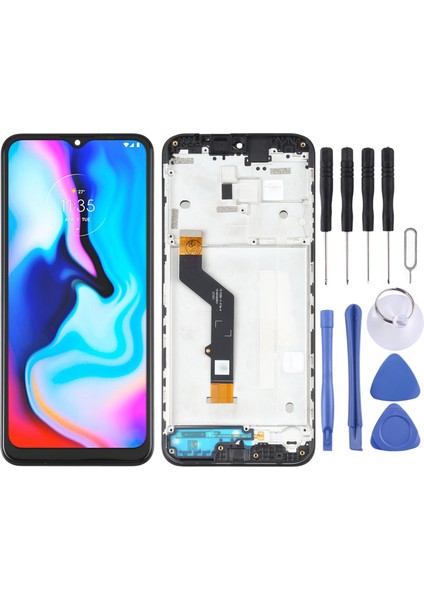 Motorola Moto E7 XT2081-1 Için Dijitalleştirici Tft LCD Ekran - Siyah (Yurt Dışından)
