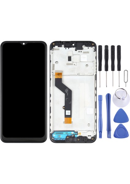 Motorola Moto E7 XT2081-1 Için Dijitalleştirici Tft LCD Ekran - Siyah (Yurt Dışından) fiyatları