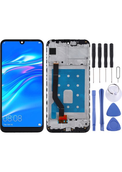 Huawei Y7 Pro Için Dijitalleştirici Tft LCD Ekran - Siyah (Yurt Dışından)