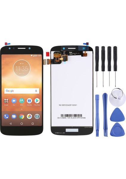 Motorola Moto E5 Için Dijitalleştirici Tft LCD Ekran - Siyah (Yurt Dışından)