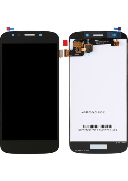 Motorola Moto E5 Için Dijitalleştirici Tft LCD Ekran - Siyah (Yurt Dışından)