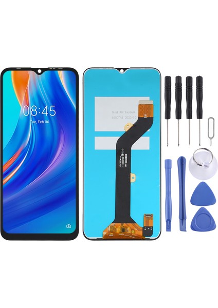Tecno Spark Için Tft LCD Ekran 7t KF6P Sayısallaştırıcı Tam Montajlı (Yurt Dışından)