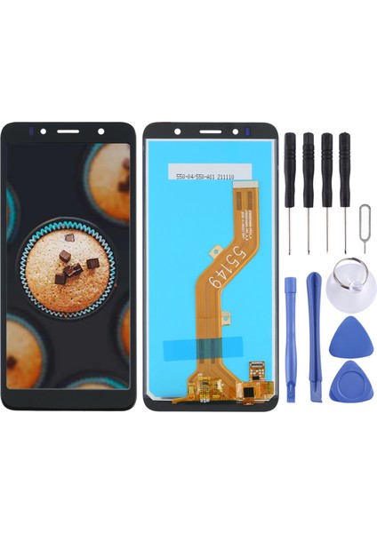 Itel A36 Için Tft LCD Ekran Dijitalleştirici Tam Montajlı (Yurt Dışından)