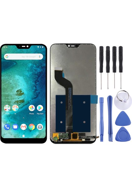 Xiaomi Redmi Için Tft LCD Ekran 6 Pro / Mi A2 Lite Dijitalleştirici Tam Montaj - Siyah (Yurt Dışından)