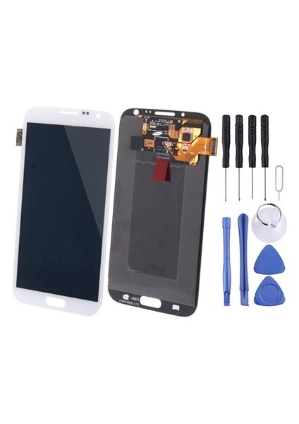 Galaxy Not Iı Için LCD Ekran + Dokunma Tavası (Yurt Dışından)