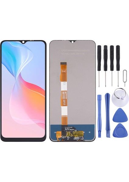Vivo Y21S / Y21 V2111 V2110 Için Tft LCD Ekran Dijitalleştirici Tam Montajlı - Siyah (Yurt Dışından)