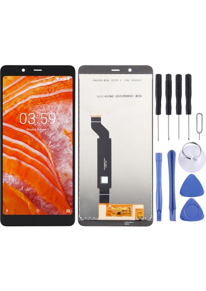 Nokia 3.1 Için Tft LCD Ekran Plus Digitizer Tam Montaj (Abd Versiyonu) (Yurt Dışından)