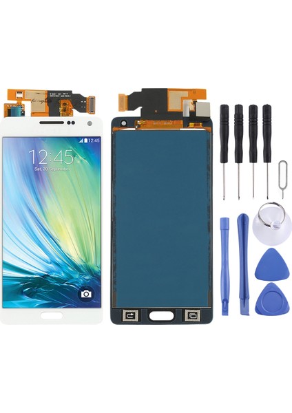 Galaxy A5, A500F, A500FU, A500M, A500Y, A500YZ Için Tft LCD Ekran Digitizatör Tam Embly (Beyaz) (Yurt Dışından)