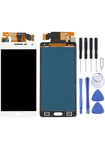 Galaxy A5, A500F, A500FU, A500M, A500Y, A500YZ Için Tft LCD Ekran Digitizatör Tam Embly (Beyaz) (Yurt Dışından)