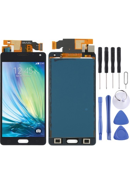 Galaxy A5, A500F, A500FU, A500M, A500Y, A500YZ (Siyah) Için LCD Ekran ve Sayısallaştırıcı Tam Montaj (Tft Malzemesi) (Yurt Dışından)
