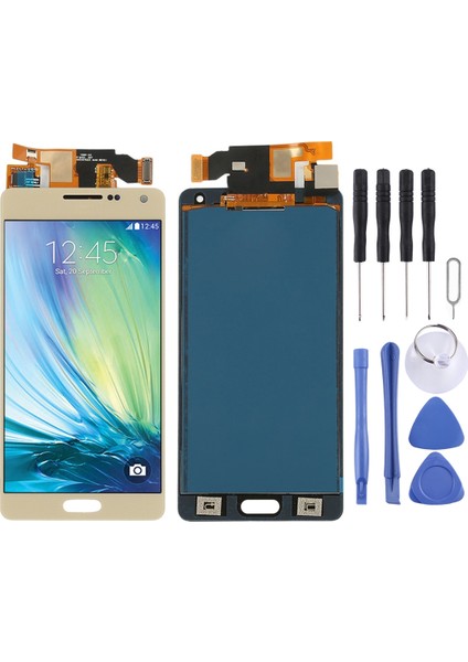 Galaxy A5, A500F, A500FU, A500M, A500Y, A500YZ Için Tft LCD Ekran Digitizatör Tam Embly (Altın) (Yurt Dışından)