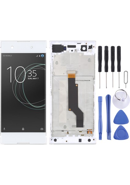 Sony Xperia Xa1 G3116 Için Çerçeveli Orijinal LCD Ekran (Yurt Dışından)