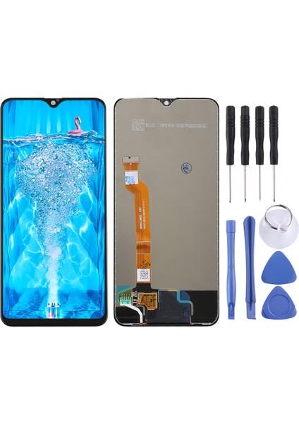 Oppo F9 / A7X / F9 Pro / Realme 2 Pro Için Tft LCD Ekran Sayısallaştırıcı Tam Montajlı (Siyah) (Yurt Dışından)