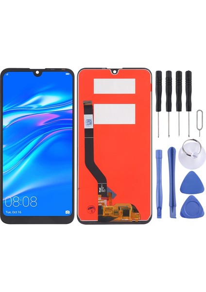 Huawei Y7 Prime (2019) Için Dijitalleştirici Tft LCD Ekran - Siyah (Yurt Dışından)