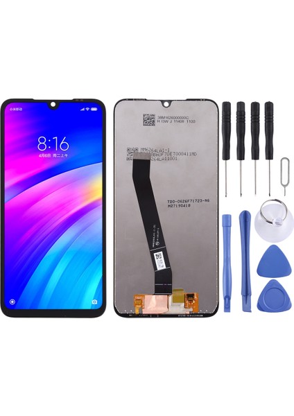 Xiaomi Redmi 7 Için Tft LCD Ekran Dijitalleştirici Tam Montaj - Siyah (Yurt Dışından)