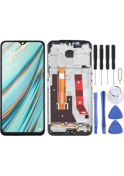 Oppo A9/A9X PCAM10 CPH1938 PCEM00 Sayısallaştırıcı Tam Montaj Için Tft LCD Ekran Çerçeveli (Yurt Dışından)