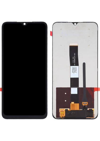 Xiaomi Redmi Için Tft LCD Ekranı 9A / 9c / 9c Nfc / 9ı / 9AT / 9 Activ / Poco C31 Sayısallaştırıcı Tam Montajlı - Siyah (Yurt Dışından)