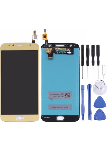 Motorola Moto G5S Için Dijitalleştirici Tft LCD Ekran - Altın (Yurt Dışından)