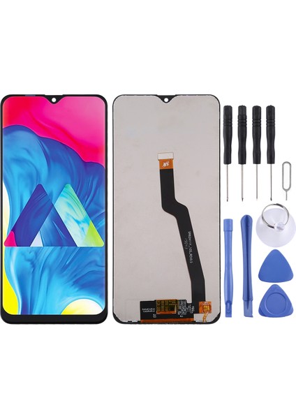 Galaxy M10 Için Oem LCD Ekran Digitalizer Tam Embly (Siyah) (Yurt Dışından)