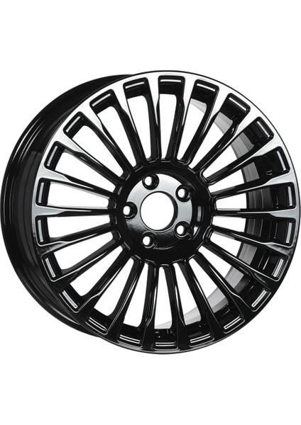 EMR-A224-06 9.0X18" 5X112 ET49 66.6 Black Jant (4 Adet)