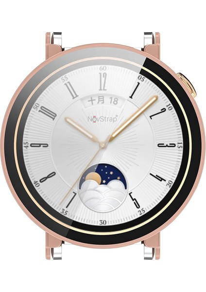 Huawei Watch Gt4 41MM ile Uyumlu Ekran Koruyucu Cam ve Kasa Koruyucu Kılıf Sert Pc fırsatları