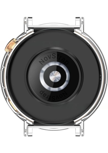 Novstrap Huawei Watch Gt4 41MM ile Uyumlu Ekran Koruyucu Cam ve Kasa Koruyucu Kılıf Sert Pc