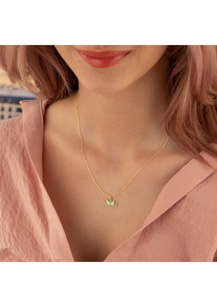 Mineli Lotus Kolye