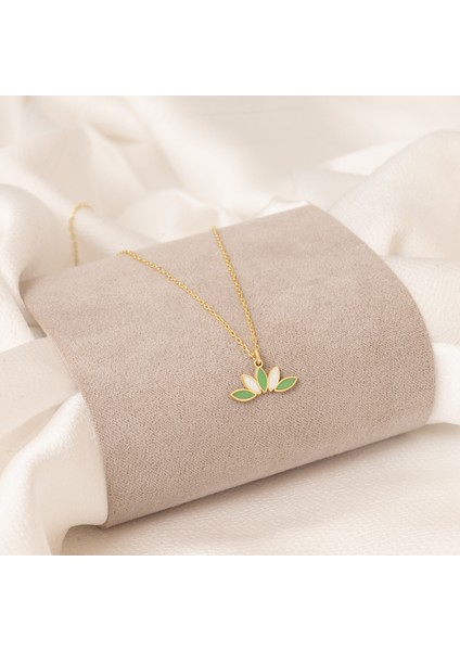 Mineli Lotus Kolye