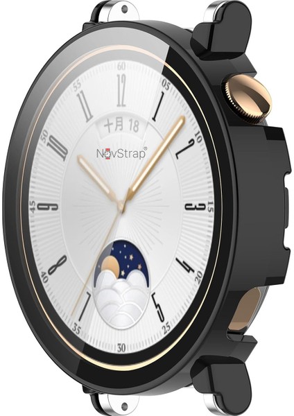 Huawei Watch Gt4 41MM ile Uyumlu Ekran Koruyucu Cam ve Kasa Koruyucu Kılıf Sert Pc modelleri