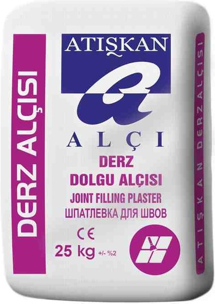 Akyd Ak Kale Yapı Dekorasyon Alçı Plaka Derz Dolgu Alçısı 25 kg 1 Adet