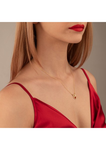 Mineli Anne-Çocuk Gümüş Kolye modelleri