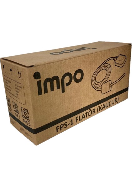 Seviye Flatörü 5 Metre - Impo - Kauçuk Kablolu