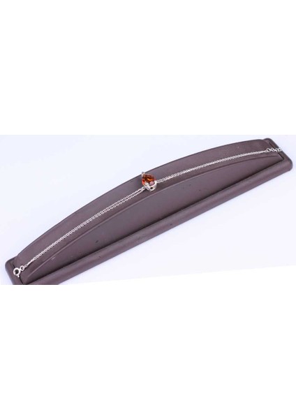 925 Ayar Gümüş Smoky Quartz Taşlı Bileklik