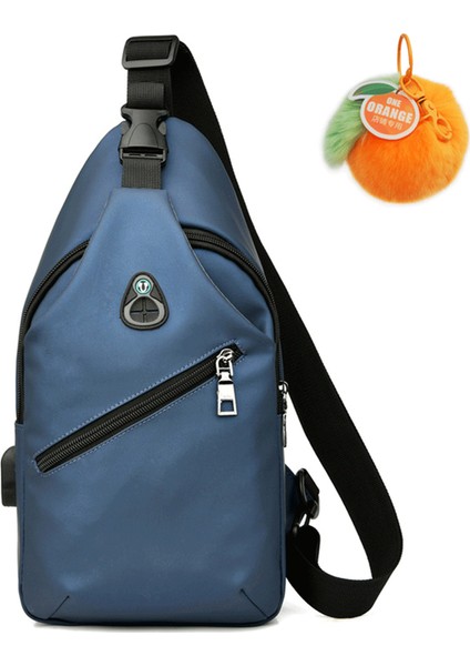 Ultra Hafif Unisex Düz Renk Göğüs Çantası (Yurt Dışından)