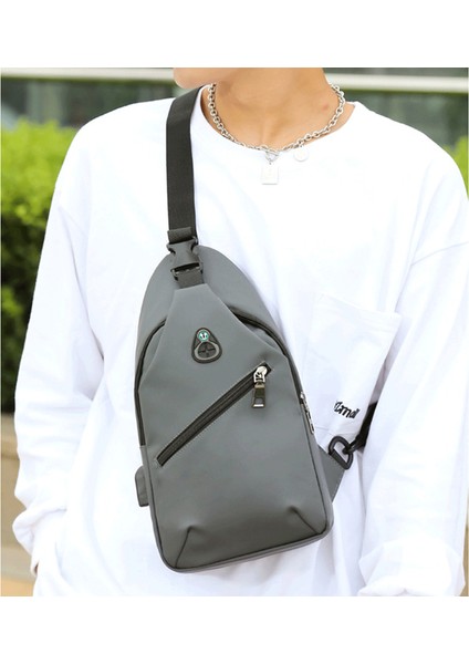 Ultra Hafif Unisex Düz Renk Göğüs Çantası (Yurt Dışından) modelleri