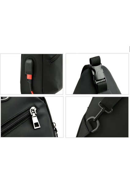 Ultra Hafif Unisex Düz Renk Göğüs Çantası (Yurt Dışından) fırsatları