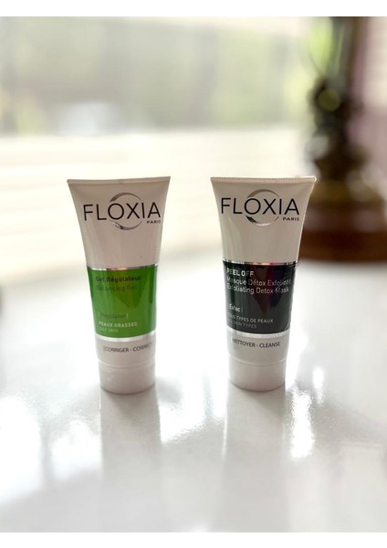 Floxia Arındırıcı Soyulabilir Maske + Dengeleyici Bakım Jeli 40 ml 2'li