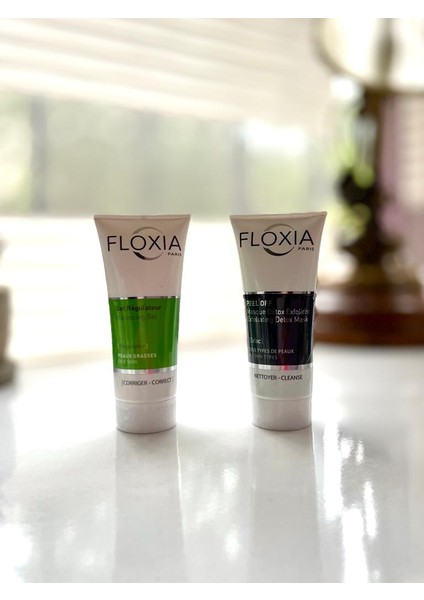 Floxia Arındırıcı Soyulabilir Maske + Dengeleyici Bakım Jeli 40 ml 2'li