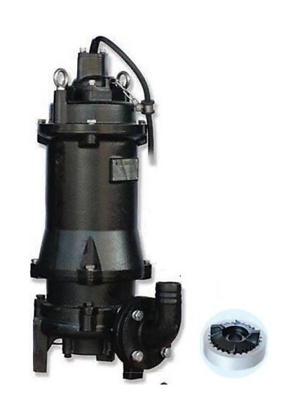Impo 50G 25.5 (7,5hp) Süper Öğütücülü Fos. Pompa 380V - 41 Metre
